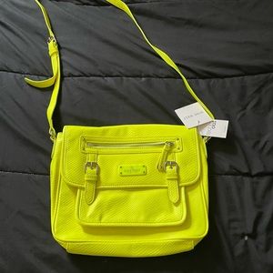 Nine West Bright Yellow Crossbody